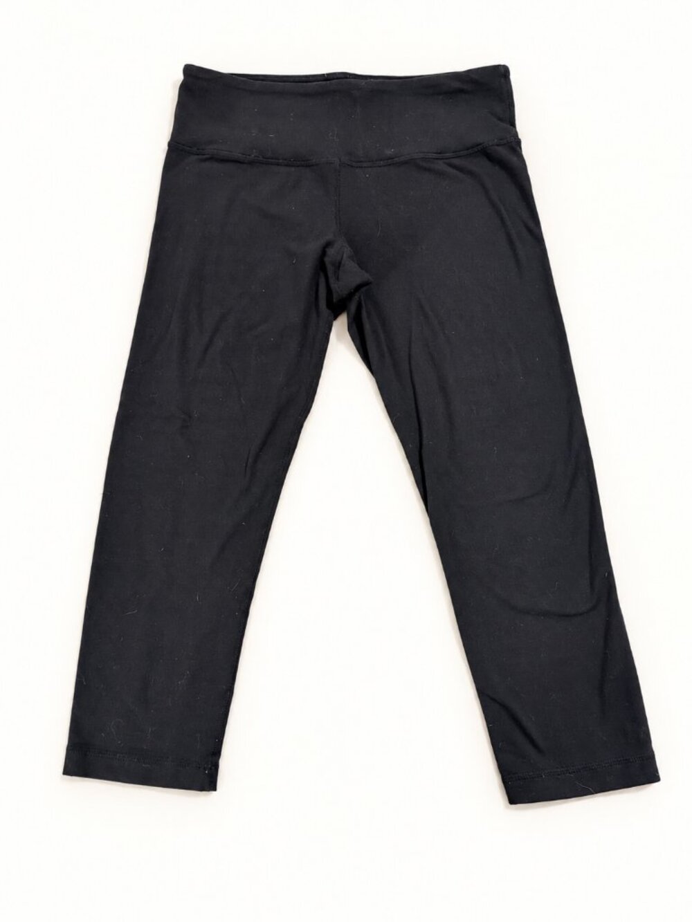 lululemon Black Cropped Leggings Size 6